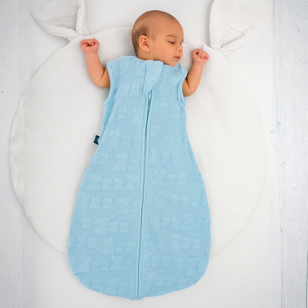Bliss Sac, Sleeping Bag, 2.5 TOG, 6-18 months, Dreamy Zzz, Tufted Sky