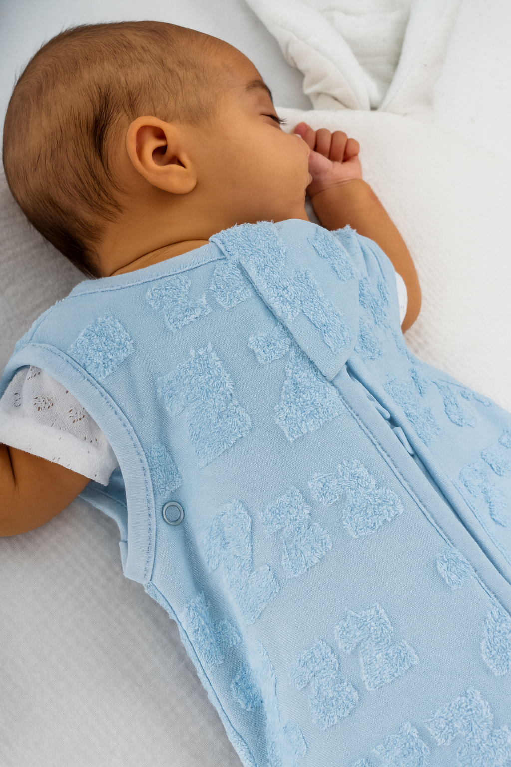 Bliss Sac, Sleeping Bag, 1 TOG, 0-6 months, Dreamy Zzz, Tufted Sky