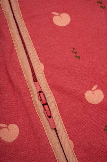 Bliss Sac, Sleeping Bag, 2.5 TOG, 6-18 months, Peaches, Print Peach