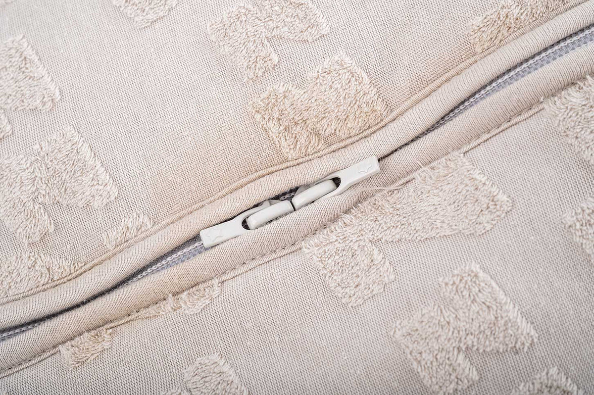 Bliss Sac, Sleeping Bag, 2.5 TOG, 18-36 months, Dreamy Zzz, Tufted Grey