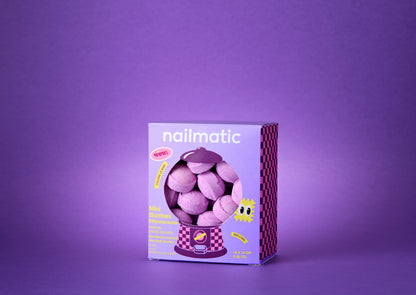 Nailmatic mini effervescent bath bombs berry bloom
