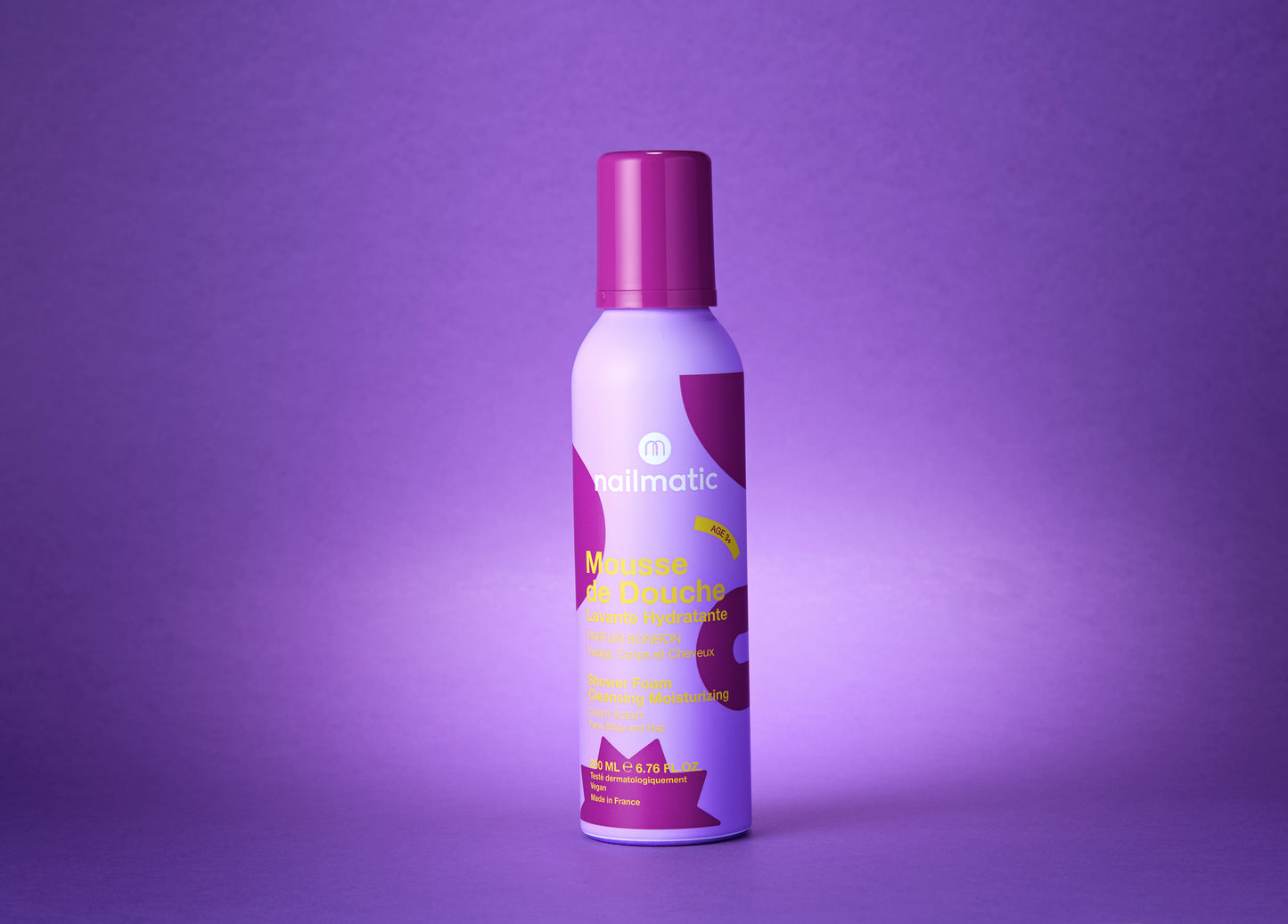 Nailmatic shower foam candy