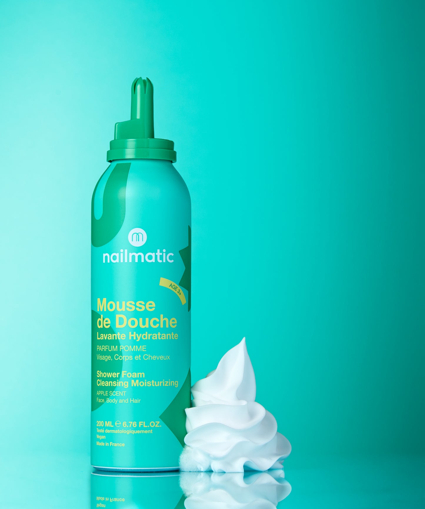 Nailmatic shower foam apple