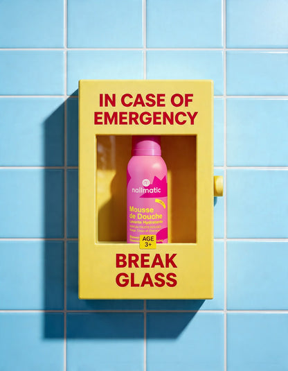 Nailmatic shower foam raspberry