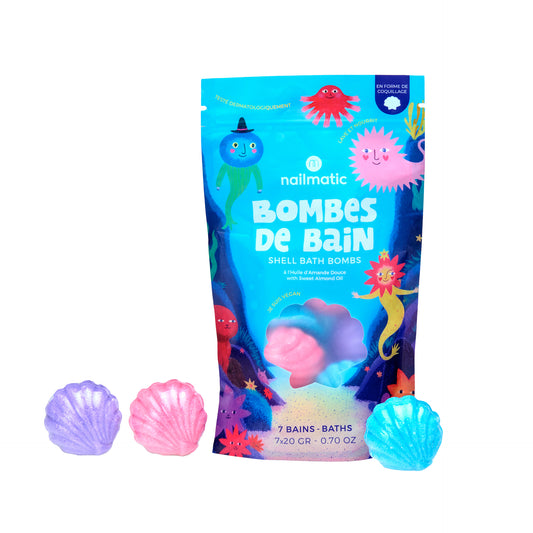 Nailmatic Shell Bath Bombs (x7)