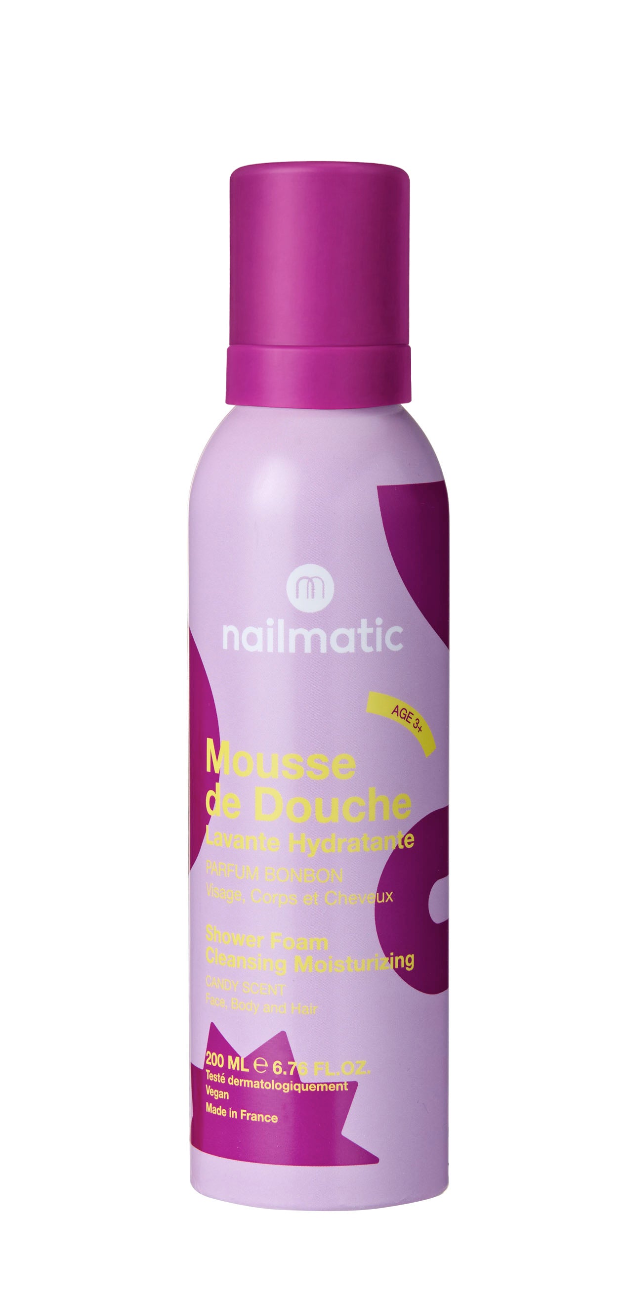 Nailmatic shower foam candy