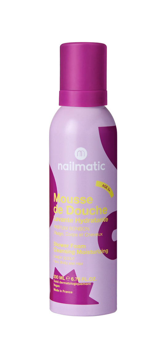 Nailmatic shower foam candy