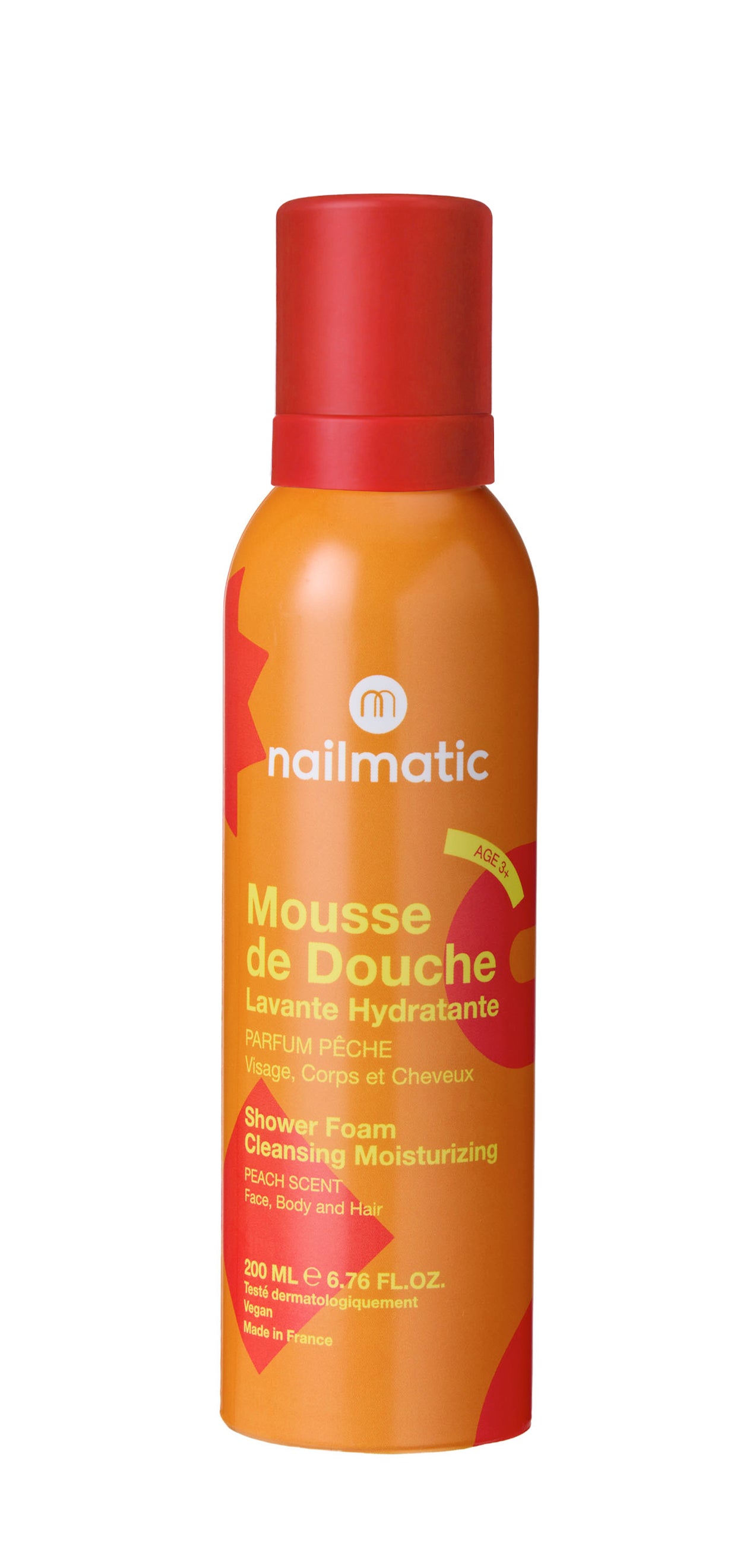 Nailmatic shower foam peach