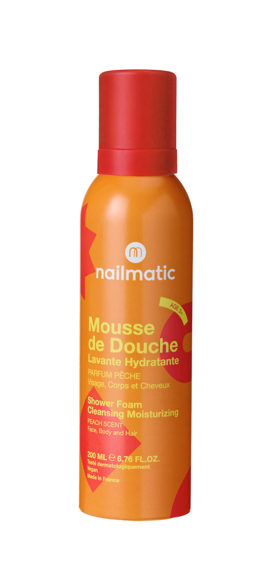 Nailmatic shower foam peach