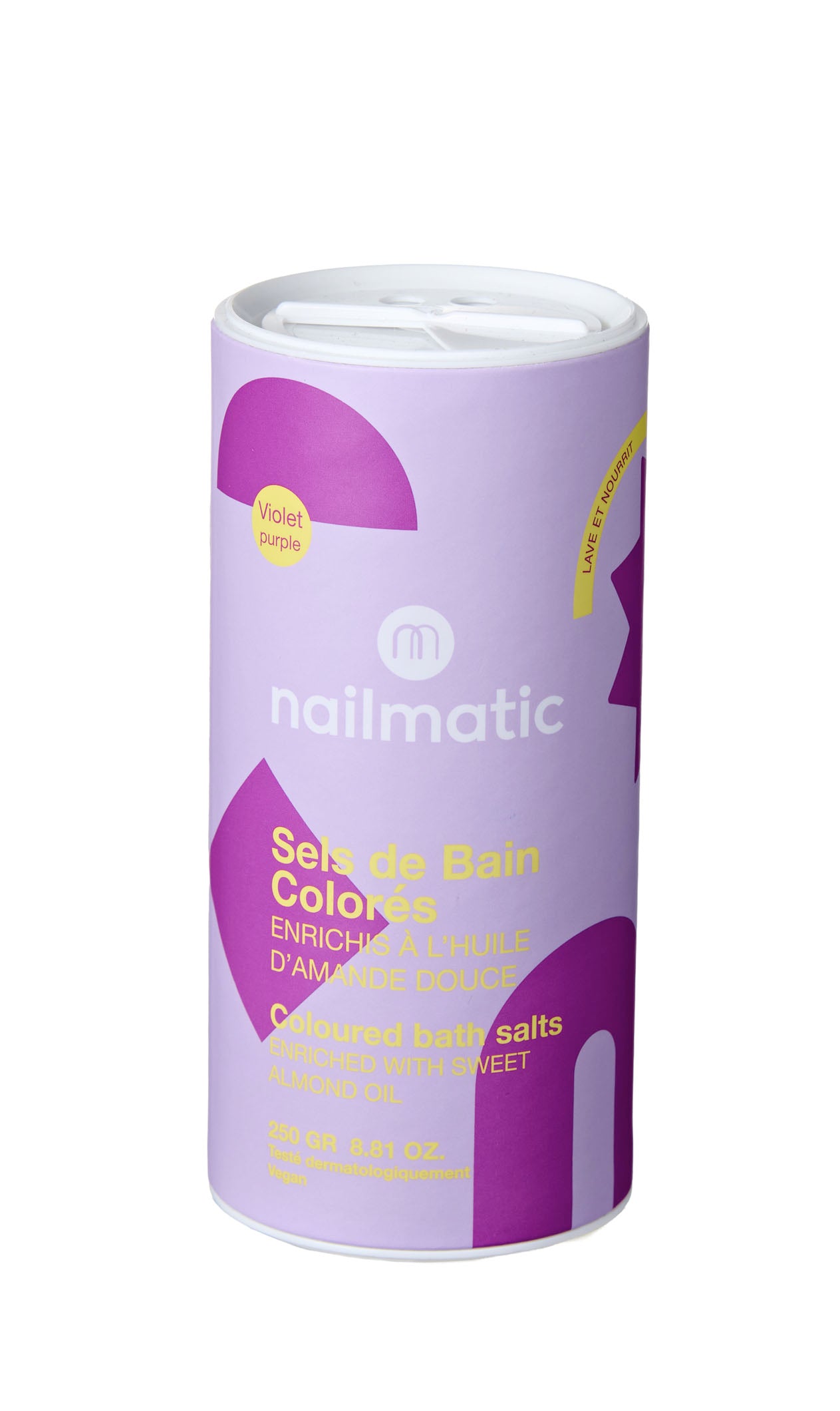 Nailmatic Purple Foaming & Coloured Bath Salt