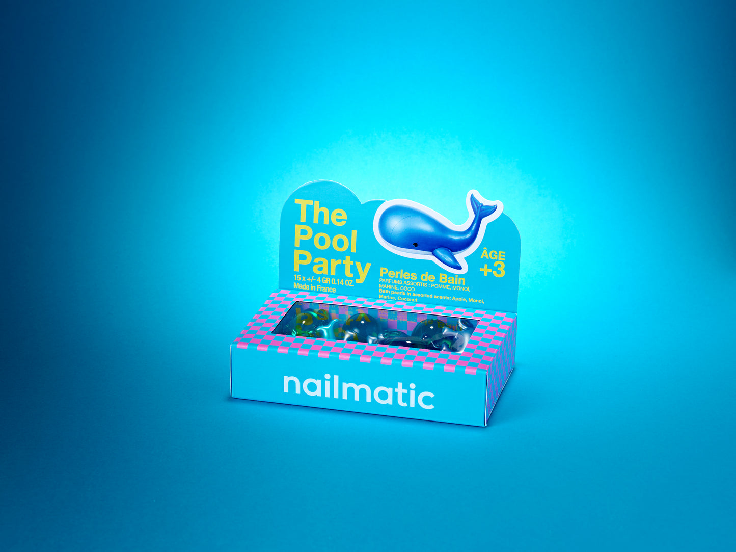 Nailmatic Whale bath pearls