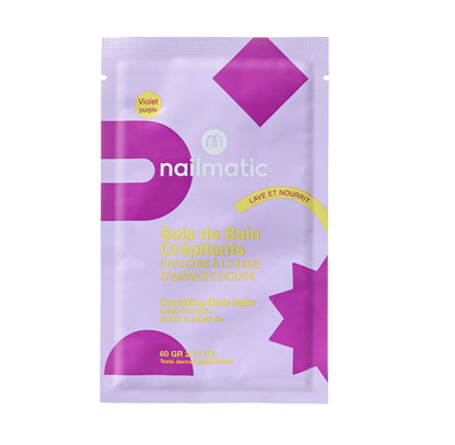 Nailmatic Violet Crackling Bath Salts