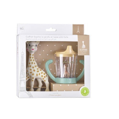 Sophie la girafe® and non-spill cup